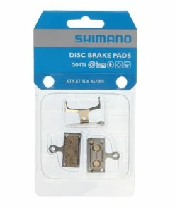 Plaquettes Frein à Disque Vélo Métallique Shimano G04Ti