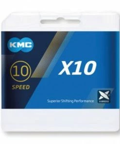 Chaine De Vélo KMC 10 Vitesses Avec Attache Rapide 114 Maillons -Magasin Freinage pas cher chaine de velo kmc 10 vitesses avec attache rapide 114 maillons full 3