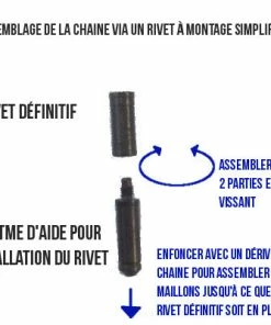 Point Chaine Vélo 1/2 X 1/8 Demi-maillon -Magasin Freinage pas cher chaine velo 1 2 x 1 8 demi maillon full 3