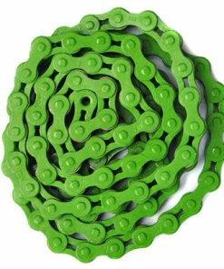 YBN Chain Chaîne Vélo BMX FIXIE Single Speed Verte