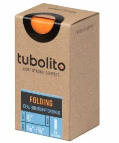 Chambre à Air Vélo Pliant 16 Pouces Tubolito