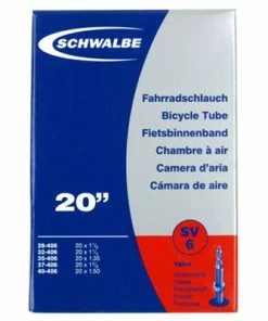 Chambre à Air 20 Pouces Schwalbe -Magasin Freinage pas cher chambre a air velo presta 20 x 1 1 8 1 5 schwalbe full
