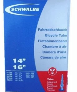 Chambre à Air Vélo Presta 350A / 14X1 3/8X1 5/8 Schwalbe
