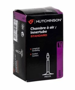 Chambre à Air Vélo Hutchinson Standard 700 -Magasin Freinage pas cher chambre a air ville et gravel 700 x 37 50 presta hutchinson full