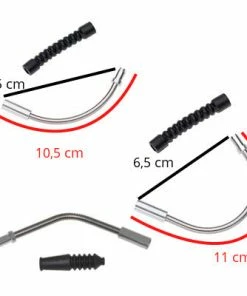 Brandless Coude Et Soufflet De Frein V-brake Vélo Avant Ou Arrière -Magasin Freinage pas cher coude et soufflet de frein v brake velo avant ou arriere full 6