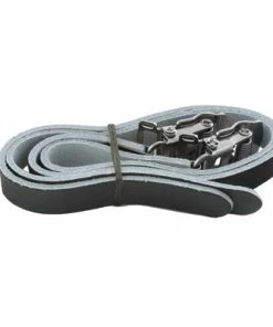 Magasin Freinage pas cher -Magasin Freinage pas cher courroies cuir noir pour cale pieds de velo la paire full 2