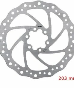 Brakco Disque De Frein Pour Vélo En Acier 160/180/203 Mm -Magasin Freinage pas cher disque de frein 203 mm full