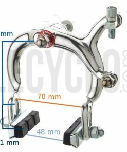 Brandless Etrier De Frein Caliper Avant Ou Arrière Pour Jante Vélo 700C -Magasin Freinage pas cher etrier de frein caliper avant ou arriere pour jante velo 700c full 3