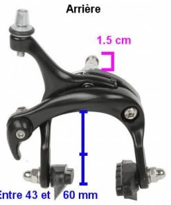 Brandless Etriers De Frein Vélo De Route Hauteur 43 à 60 Mm Caliper -Magasin Freinage pas cher etriers de frein velo de route hauteur 43 a 60 mm caliper full 3