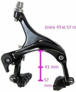 Etriers De Frein Vélo De Route Performance Miche - Argent -Magasin Freinage pas cher etriers de frein velo de route performance miche argent full 3