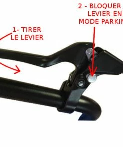 Brandless Levier De Frein Vélo Avec Système De Blocage Parking -Magasin Freinage pas cher levier de frein velo avec systeme de blocage parking full 6