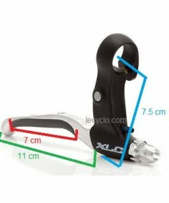XLC Leviers De Frein De Vélo Revêtement Caoutchouc - La Paire -Magasin Freinage pas cher leviers de frein de velo revetement caoutchouc la paire full 3