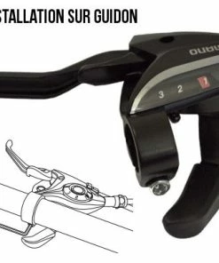 Manette Frein Et Dérailleur Vélo 8 Vitesses Shimano -Magasin Freinage pas cher manette frein et derailleur velo 8 vitesses shimano full 6