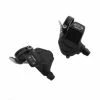 Manettes Velo Route 9x2/3v MicroShift Pour Guidon Droit -Magasin Freinage pas cher manettes velo route 9x2 3v microshift pour guidon droit full