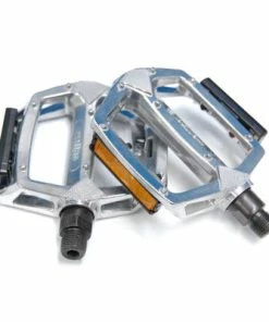 Pédales Larges Vélo BMX Et Fixie Argent 9/16 Wellgo