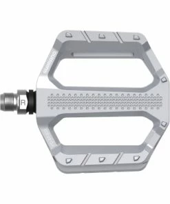 Pédales Plates Vélotaf Explorer Silver PD-EF202 Shimano -Magasin Freinage pas cher pedales plates velotaf explorer silver pd ef202 shimano full 2