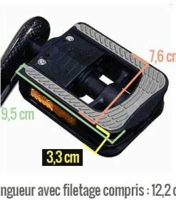 Maxxus Pédales Pliables Antidérapantes Pour Vélo - La Paire -Magasin Freinage pas cher pedales pliables antiderapantes pour velo la paire full 4