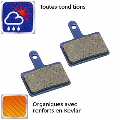 Brakco Plaquettes Organiques Avec Kevlar Frein Disque Compatible Deore 5 Brakco Plaquettes Organiques Avec Kevlar Frein Disque Compatible Deore – Image 3