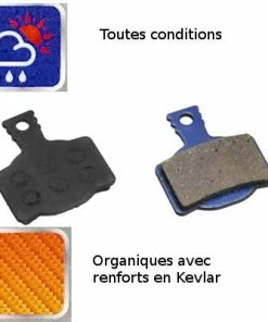 Brakco Plaquettes Organiques Frein à Disque Vélo Magura MT2.4.6.8 Paire -Magasin Freinage pas cher plaquettes organiques frein a disque velo magura mt2 4 6 8 paire full 4