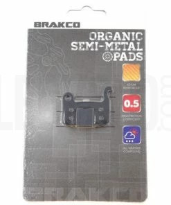 Brakco Plaquettes Organiques Kevlar Pour Frein à Disque De Vélo XTR -Magasin Freinage pas cher plaquettes organiques kevlar pour frein a disque de velo xtr full 6