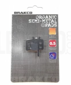 Brakco Plaquettes Organiques Pour Frein à Disque Vélo AVID Juicy -Magasin Freinage pas cher plaquettes organiques pour frein a disque velo avid juicy full 6