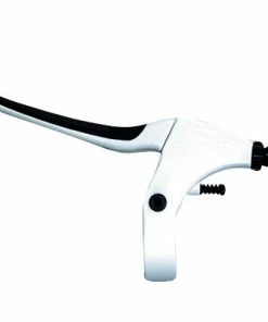 Point Poignée De Frein De Vélo Confort Blanche -Magasin Freinage pas cher poignee de frein de velo confort blanche full 5