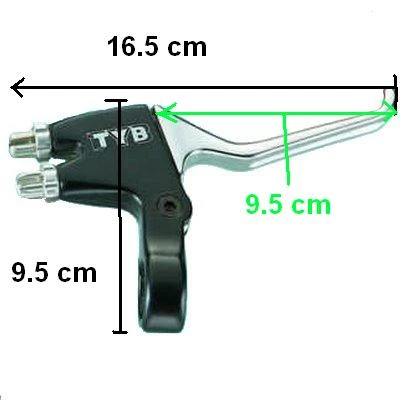 TY Brake Poignée Vélo Droite Avec Commande Pour Frein Avant Et Arrière 5 TY Brake Poignée Vélo Droite Avec Commande Pour Frein Avant Et Arrière – Image 3