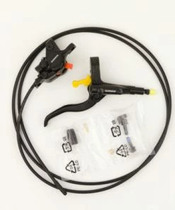 Set Complet Frein à Disque Hydraulique VTT Shimano Noir -Magasin Freinage pas cher set complet frein a disque hydraulique vtt shimano noir full 5