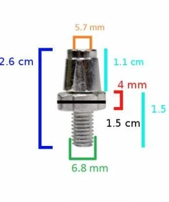 Brandless Vis De Réglage Levier De Frein M7 Pour Vélo -Magasin Freinage pas cher vis de reglage levier de frein m7 pour velo full 3
