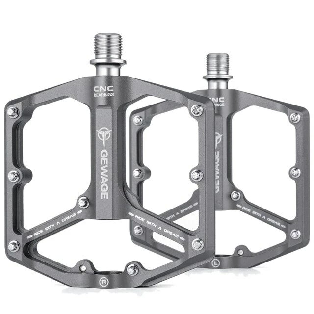 Magasin Freinage pas cher -Magasin Freinage pas cher GEWAGE 3 Bearings Bicycle Pedals Ultralight Anti Slip CNC BMX MTB Road Bike Pedal Cycling